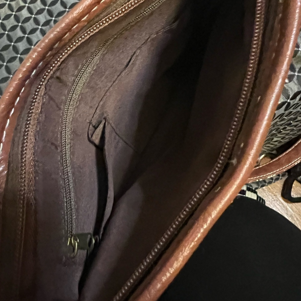 Brown Owl Design Crossbody Bag - Picture 5 of 7